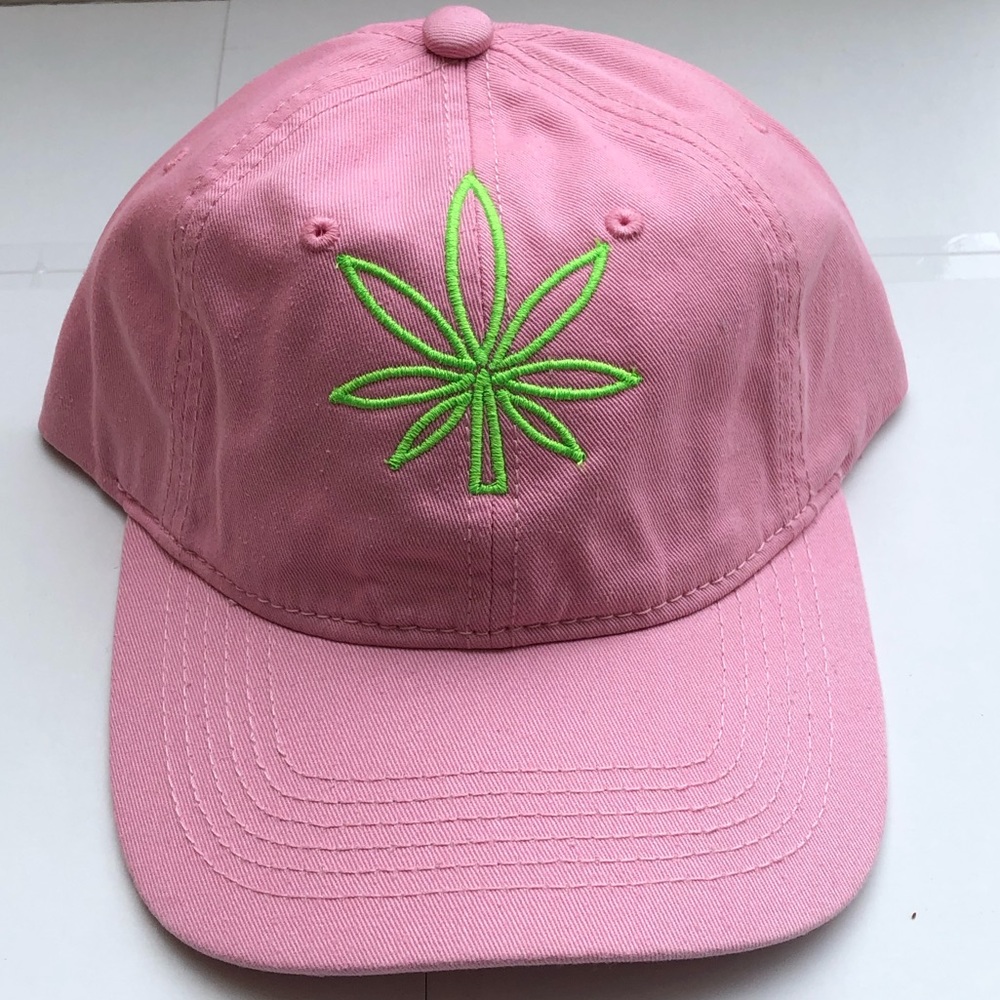 Pink hat